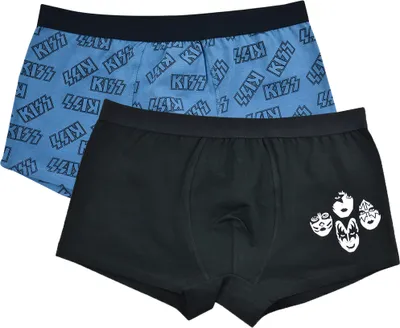 Produktbild von L|Kiss Herren Retro Boxershorts 2er-Pack 127344