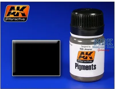 Produktbild von AK Interactive S.L. AK-039 Schwarzes Pigment