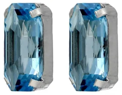 Immagine prodotto di Orecchini alla moda in argento con cristallo blu Inspire A4686-10HT