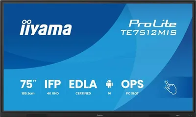 Iiyama 75W IFP 40-Points Bonded PureTouch IR 4