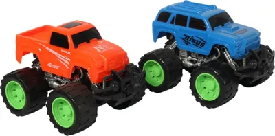 Productafbeelding van Miniatuur speelgoedauto's, set van twee