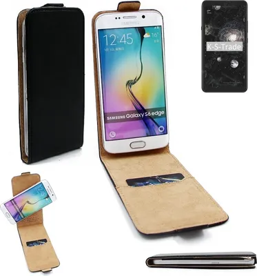 Produktbild von K-S-Trade® Schutzhülle Handyhülle kompatibel mit HiSense A5 Pro CC Flipstyle  360° Smartphone Tasche, schwarz, Case Flip cover