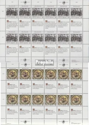 Produktbild von Briefmarken UNO - Wien 1989 Mi 96Klb-97Klb Kleinbogen (kompl.Ausg.) gestempelt Menschenrechte