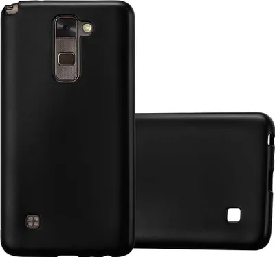 Produktbild von Cadorabo Schutzhülle für LG STYLUS 2 Hülle in Schwarz Handyhülle TPU Silikon Etui Cover Case