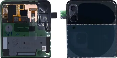 Produktbild von Front Display Sub Cover Frontschale für GH97-26773C Samsung Galaxy Z Flip3 Grün