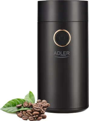 Zdjęcie produktu dla Adler | AD 4446bg | Młynek do kawy | 150 W | Pojemność ziaren kawy 75 g | Liczba filiżanek szt. | Czarny