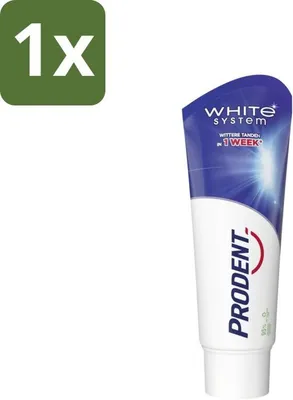 Immagine prodotto di Dentifricio Prodent White System (75 ml)