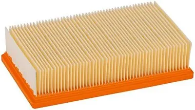 Produktbild von Flachfaltenfilter, Zellulose, 6150 cm?, 240 x 140 x 56 mm, 2607432033