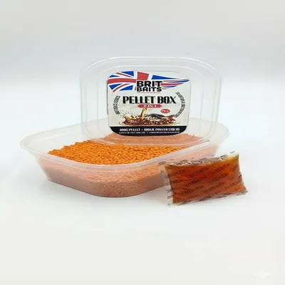 Obrázok produktu pre BritBaits, krabička s mikropeletami, príchuť Halibut-Mango, 400g