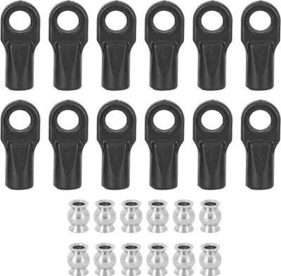 Immagine prodotto di Tiranti RC, set di tiranti RC, tiranti RC con sfere cave, parte auto RC, tirante RC a sfera