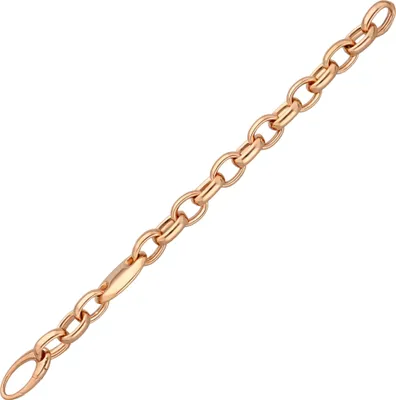 Produktbild von 11mm Anker-Armband Phantasie-Kette Armkette aus 585 Gold Rotgold 22cm