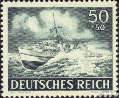 Produktbild von Briefmarken Deutsches Reich 1943 Mi 842 mit Falz Heldengedenktag