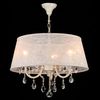 Produktbild von Maytoni Filomena Kronleuchter ARM390-33-W 3xE14, Elfenbein, aus Metall und Polyresin, exkl. Leuchtmittel