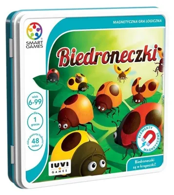 Zdjęcie produktu dla Smart Games Biedroneczki - gra logiczna dla dzieci