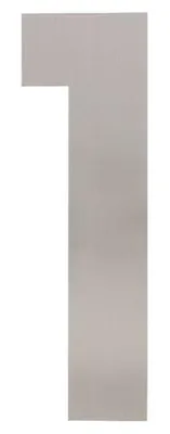 Productafbeelding van Huisnummer Intersteel 1 XL, 300 mm, roestvrij staal, geborsteld
