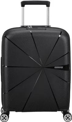 Produktbild von American Tourister Trolley Starvibe Spinner 55 / 20 EXP TSA Black schwarz 57cm