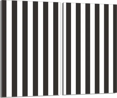 Produktbild von Herdabdeckplatten 2 teilig 30x52 Glaskeramikkochfeld Abdeckung Glas, Streifen Stück
