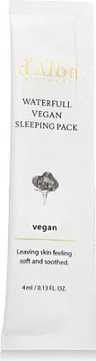Produktbild von d'Alba Waterfull Vegan Sleeping Pack 12 x 4 ml