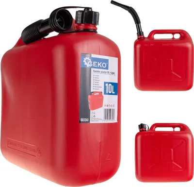 Obrázok produktu pre Plastový kanister s lievikom 10l GEKO