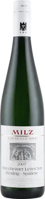 Produktbild von Josef Milz Leiterchen Riesling Spätlese 2007 | Weißwein | Deutschland | 1 x 0,75 Liter