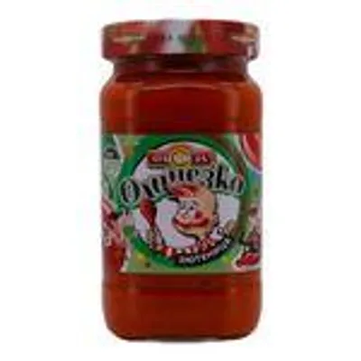 Olinesa Ljutenica Gemüsezubereitung Olinezko Mild 520g – Traditionelle milde Gemüsezubereitung hausmacher Art