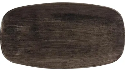 Produktbild von Churchill Stonecast Patina Rechteckige Teller 355mm (6 Stück)