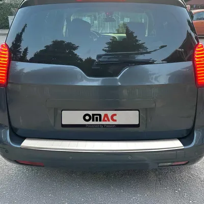 Obrázok produktu pre Ochrana nárazníka pre Peugeot 5008 2009-2017 nerezová oceľ strieborná