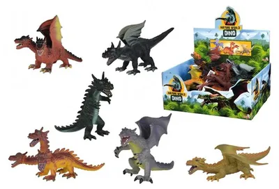 Produktbild von Simba 104342325 - Nature World - Drachen, 6-sort. - Neu