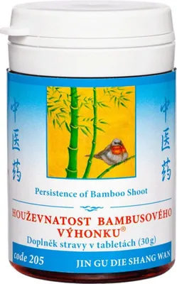 Produktbild von 205 Zähigkelt der bambussprossen (JIN GU DIE SHANG WAN), 100 tbl