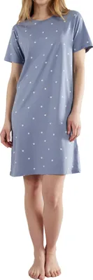 Produktbild von TOM TAILOR Damen Nachthemd blau gepunktet Größe: 36