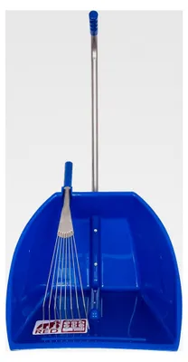 Produktbild von 2er Set Bollensammler blau/Harke