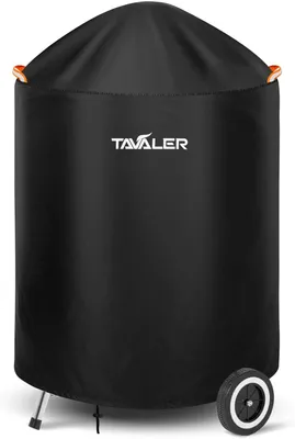 Image de Housse de protection pour barbecue, dimensions 77 x 90 cm, tissu Oxford 420D, imperméable, pour l'extérieur