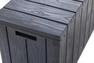 Produktbild von TOOMAX Garten-Aufbewahrungsbox BRAVO, Volumen 270 l, graphit