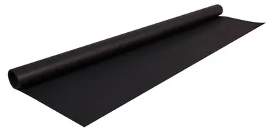 Produktbild von Clairefontaine 10x Farbiges gerilltes Kraftpapier Rolle 3x0,70m Schwarz 95729C