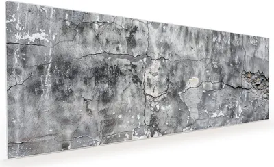 Produktbild von Küchenrückwand Spritzschutz Glas mit Motiv Gealterte Wandoberfläche 40 x 40 cm