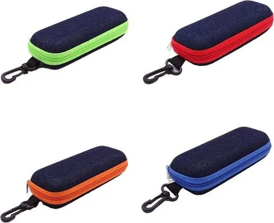 Produktbild von Famanu Brillenetui Tragbar und Hart - Schwarz 16*6,5*5,6 cm