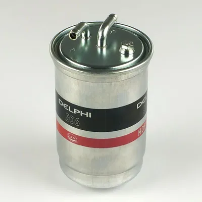 Produktbild von Kraftstofffilter DELPHI HDF506 für VW GOLF II (19E, 1G1) Leitungsfilter