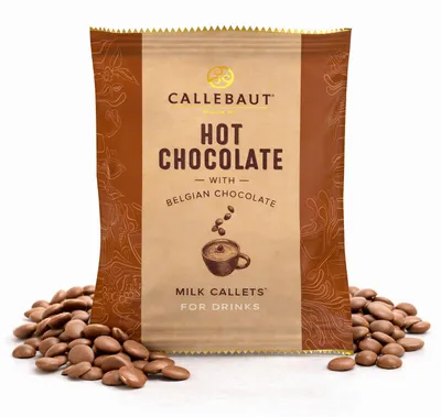 Produktbild von Callebaut Hot Chocolate Vollmilch Callets, (25x35g)