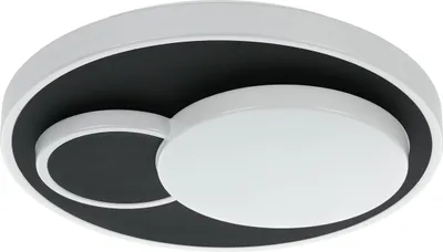 Zdjęcie produktu dla EGLO 75665, LED, 3000 K, 2300 lm, IP20, Biały, Czarny