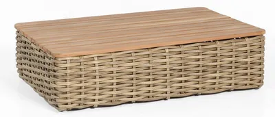Produktbild von Sands Lounge-Tisch 120x80 Kunststoffgeflecht Light-Oaks