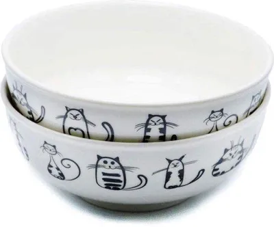 Immagine prodotto di Ciotole in Vetroceramica per zuppa, pasta e colazione, 2 pezzi, 15 cm