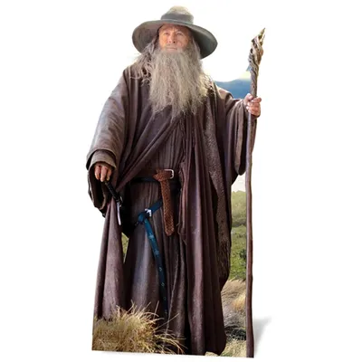 Produktbild von The Hobbit Pappaufsteller Gandalf (Ian McKellen)