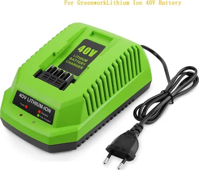 Produktbild von Náhradní nabíječka, nabíječka baterií, lithiová baterie Greenworks 40 V 29482 29462 29472 2938302 BAF702 L-300 BAF704 BAF705 G-MAX elektrické nářadí