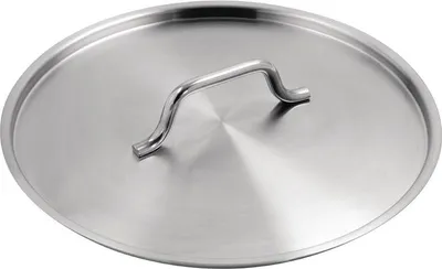 Produktbild von Runder Deckel aus strapazierfähigem 18/10 Edelstahl, 32 cm, spülmaschinenfest
