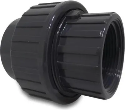 Produktbild von PVC-U Verschraubung, Anschluss: Klebemuffe x IG, 10 bar, 40 mm x 1 1/4"