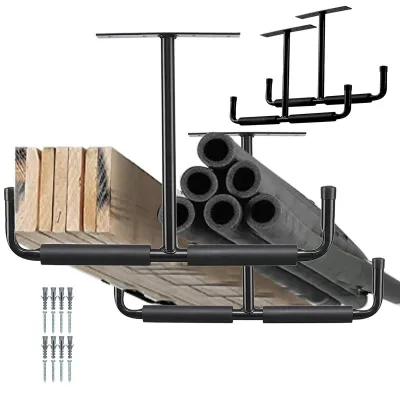 Image de Supports en forme de T en métal pour plafond de garage
