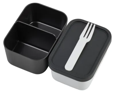 Produktbild von Mepal Bento-Einsatz für Lunchbox Take a Break Midi | Nordic black | praktischer Facheinsatz für getrennte Aufbewahrung | BPA-frei | spülmaschinenfest | ideal für Snacks & Meal Prep