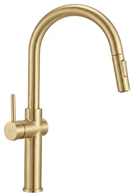 Produktbild von Küchenarmatur Rea Fresh High Gebürstetes Gold