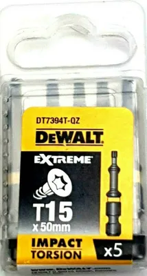 Produktbild von DeWALT DT7394T-QZ, 5 Stück(e), Torx, T15, 5 cm, Box