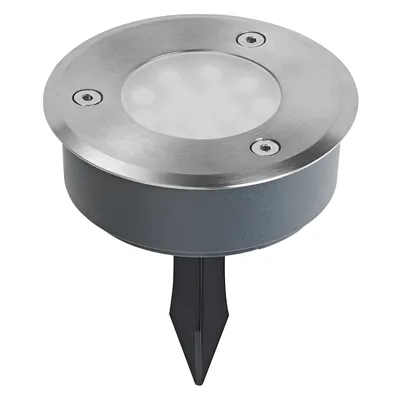 Produktbild von LEDVANCE LED Außenleuchte Endura Hybrid Ground Spike 1W Stainles Steel Warmweiss 4058075834606